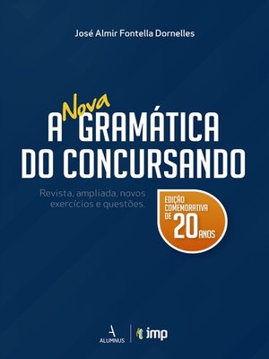 cover image of A nova gramática do concursando